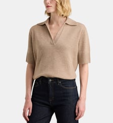 Pull droit Crozon en laine mélangée Galeries Lafayette