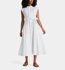 Robe cintrée longue coton  Polo Ralph Lauren
