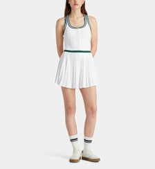 Robe cintrée courte plissée Jane  Varley