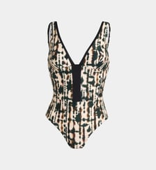 Maillot de bain 1 pièce Fuji Retro  Dnud