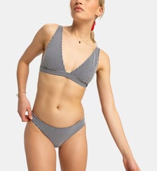 Culotte de maillot de bain Gingham à motif Roxy