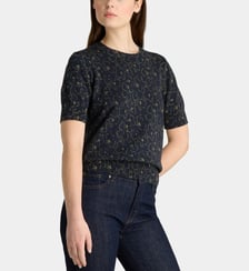 Pull Ange Tra à manches courtes en coton bio Galeries Lafayette