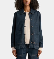 Blouson Marylou droit en coton Jodhpur
