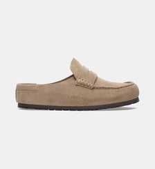 Mules mocassins Naples en cuir  Birkenstock