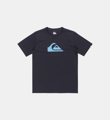 T-shirt droit signature en coton Quiksilver