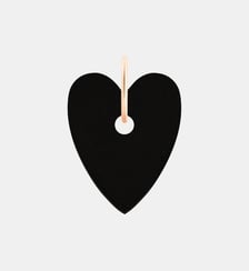 Pendentif - Angèle en or rose et onyx Ginette Ny