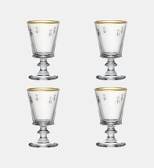 Lot de 4 verres La Rochère