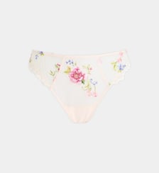 Tanga Libertine en Fleurs à motifs fleuris Lise Charmel