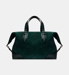 Sac week-end Charlie en cuir Lancel