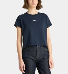 T-shirt crop ample Cloud en coton bio Asics x A.P.C. A.P.C.