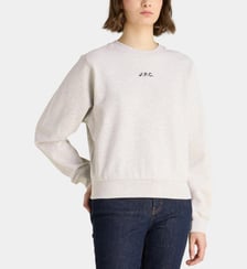 Sweat droit Stone en coton bio stretch Asics x A.P.C. A.P.C.