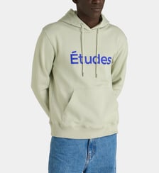 Hoodie Klein signature en coton bio Etudes Studios