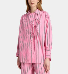 Chemise ample Carmy rayures coton bio Damson Madder