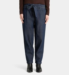 Pantalon Cascade Denim tapered en denim de coton Galeries Lafayette