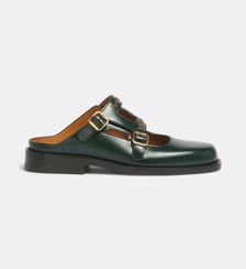 Sandales sabots Bambi en cuir Marni