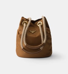 Mini sac seau Mariner en Re-Nylon Prada