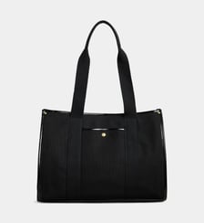 Sac cabas Teddy Canvas en coton Galeries Lafayette