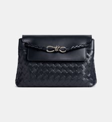 Sacoche Andiamo en cuir tressé Bottega Veneta