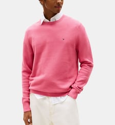 Pull droit en coton Tommy Hilfiger