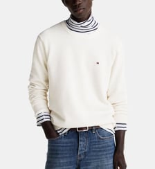 Pull droit en coton Tommy Hilfiger