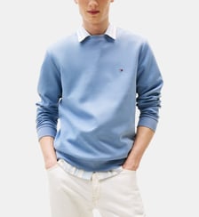 Sweat droit en coton mélangé  Tommy Hilfiger