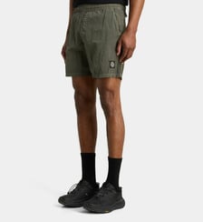 Short droit effet froissé irisé Stone Island