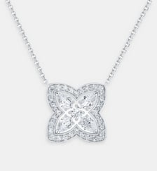 Pendentif en or blanc De Beers London