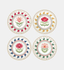 Coffret de 4 assiettes Easy Life