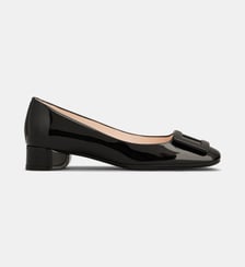 Escarpins Roundy en cuir  Roger Vivier