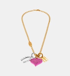 Collier Carrousel Horseshoe en laiton Balenciaga