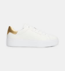 Baskets basses Tennis Platform en cuir Tommy Hilfiger