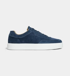 Baskets basses Clean Cup en suède Calvin Klein