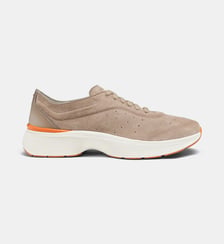Baskets basses Bounce en daim et cuir Santoni