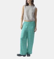 Pantalon ample à motif American Vintage