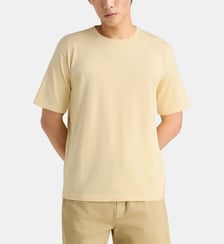 T-shirt droit Luster en coton Auralee