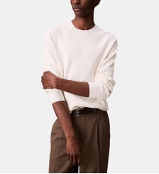 Pull droit en coton Calvin Klein