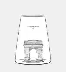 Verre Arc de Triomphe Iconic Monuments