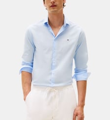 Chemise slim popeline stretch Tommy Hilfiger