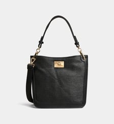 Sac hobo Kentucky Fantasia XS enduit et tressé fin  Mac Douglas