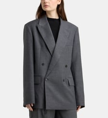 Veste classique droite Newark finition lisse The Frankie Shop