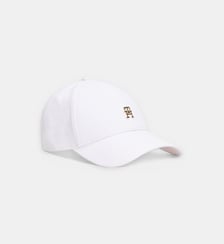 Casquette en lin monogramme Tommy Hilfiger