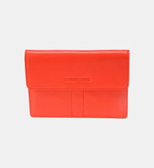Pochette enveloppe en cuir signature Arthur & Aston