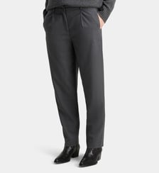 Pantalon Dandy Uni droit à pinces Galeries Lafayette