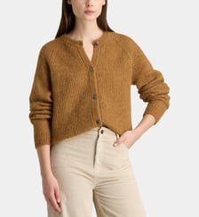 Cardigan Dawn C alpaga mélangé Galeries Lafayette