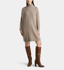 Robe Trudaine ample genou en laine Galeries Lafayette