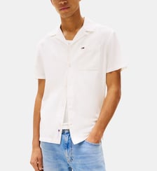 Chemisette droite coton et lin Tommy Hilfiger