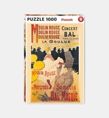 Puzzle Toulouse-Lautrec : La Goulue - 1000 pièces Piatnik