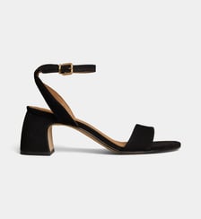 Sandales Frida à talons suède Cosmoparis