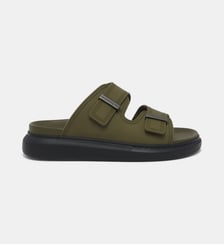 Sandales compensées Oversized signature McQueen