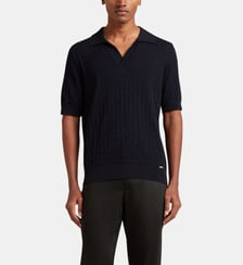 Polo Alfred en maille texturée  Che Studios